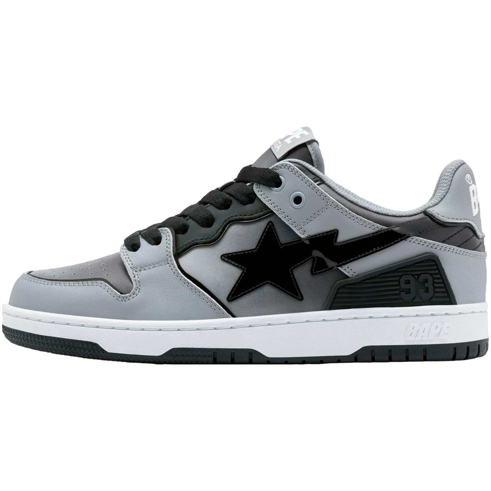 A Bathing Ape STA Low “Grey/Black”